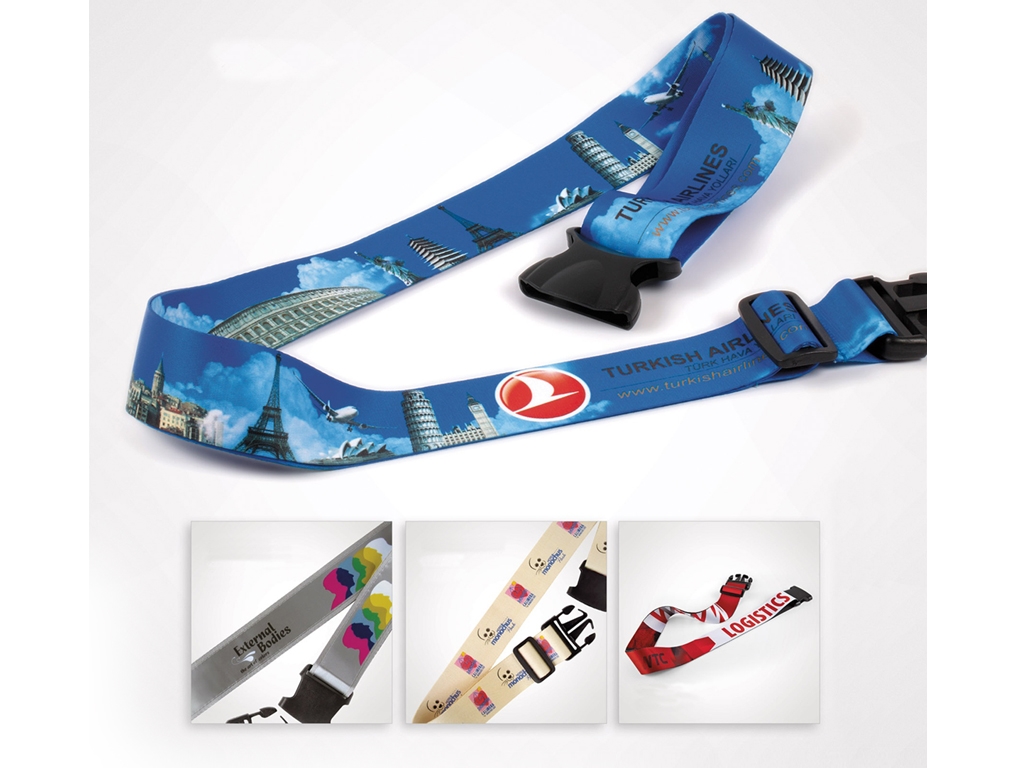 Baskılı Bavul Kemeri